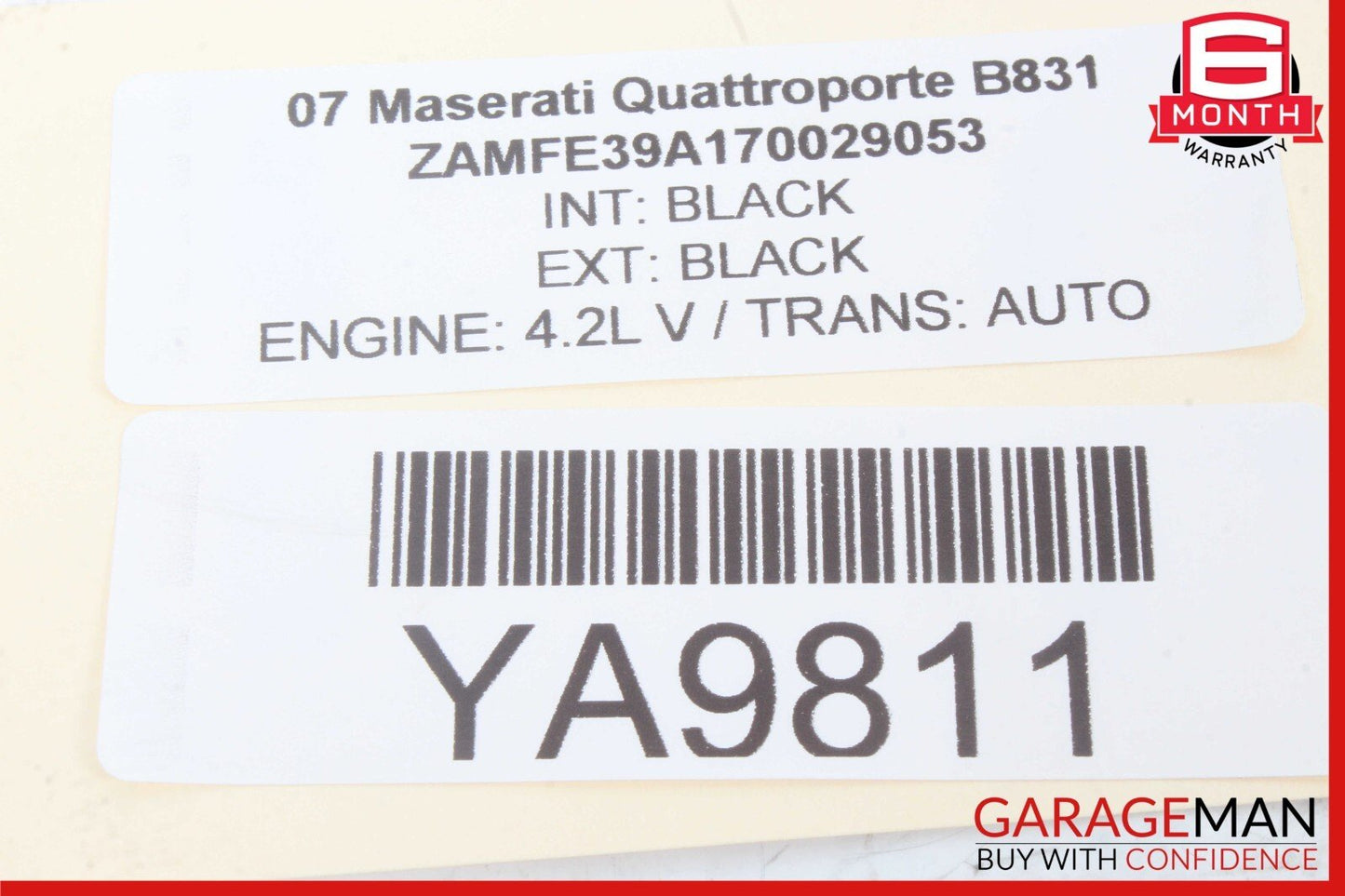 03-13 Maserati Quattroporte M139 Center Console Rear A/C Control Trim Bezel Assy