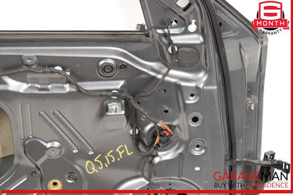 09-17 Audi Q5 Front Left Exterior Door Shell Frame Panel OEM