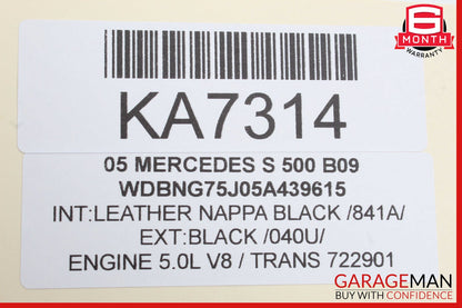 00-06 Mercedes W220 S430 S500 Rear Right Side Seat Door Control Module OEM