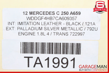 08-14 Mercedes W204 C250 C300 Front Right Passenger Side RWD Upper Control Arm