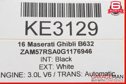 14-17 Maserati Ghibli Park Parking Assist Sensor PDC Control Module Unit OEM