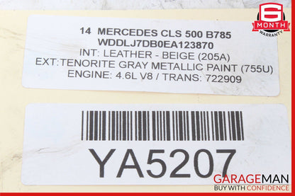 12-18 Mercedes W218 CLS500 E550 A/C Air Conditioning Compressor 0022309711 OEM