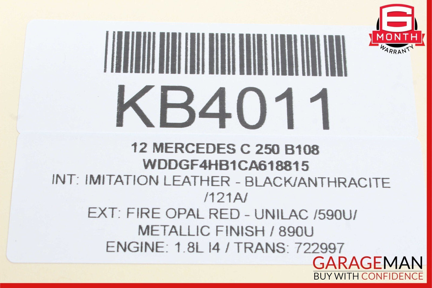08-15 Mercedes W204 C250 C300 Rear Left and Right Side Door Speaker Set 2 Pc OEM