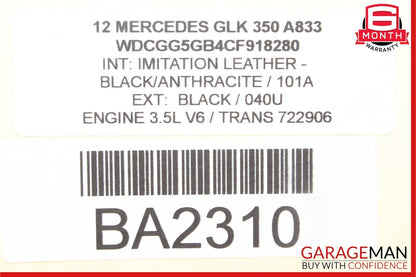 10-17 Mercedes X204 GLK350 CLS550 Sirius Satellite Radio Receiver 2128705689 OEM
