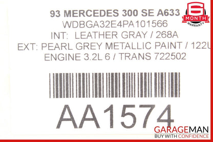 92-99 Mercedes W140 300SE S500 Anti Theft Alarm Infrared Control Module OEM