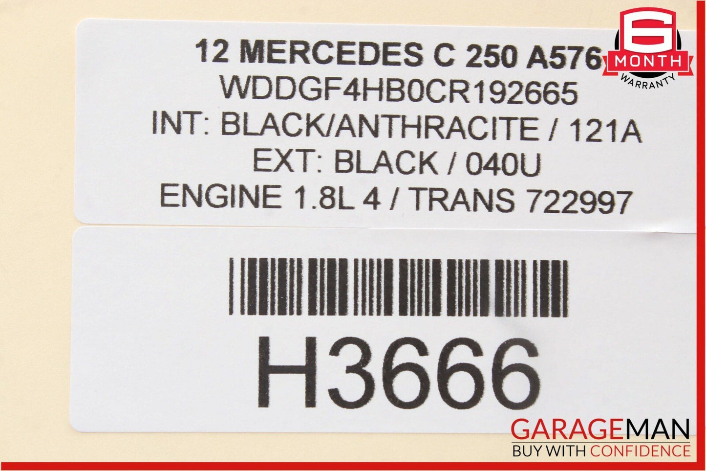 12-14 Mercedes W204 C250 C300 Speedometer Odometer Instrument Cluster Gauge OEM