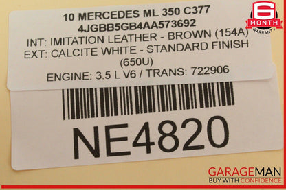 03-13 Mercedes-Benz ML350 W164 Front Left Seat Control Module 2118704785 OEM