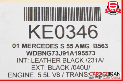 00-06 Mercedes S55 AMG CL500 ABC Hydraulic Suspension Distributor Hose Line OEM