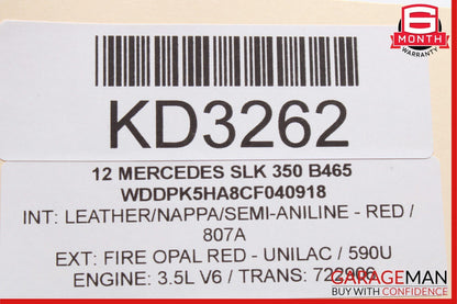 10-17 Mercedes R172 SLK350 E550 Sirius Satellite Radio Receiver 2128706489 OEM