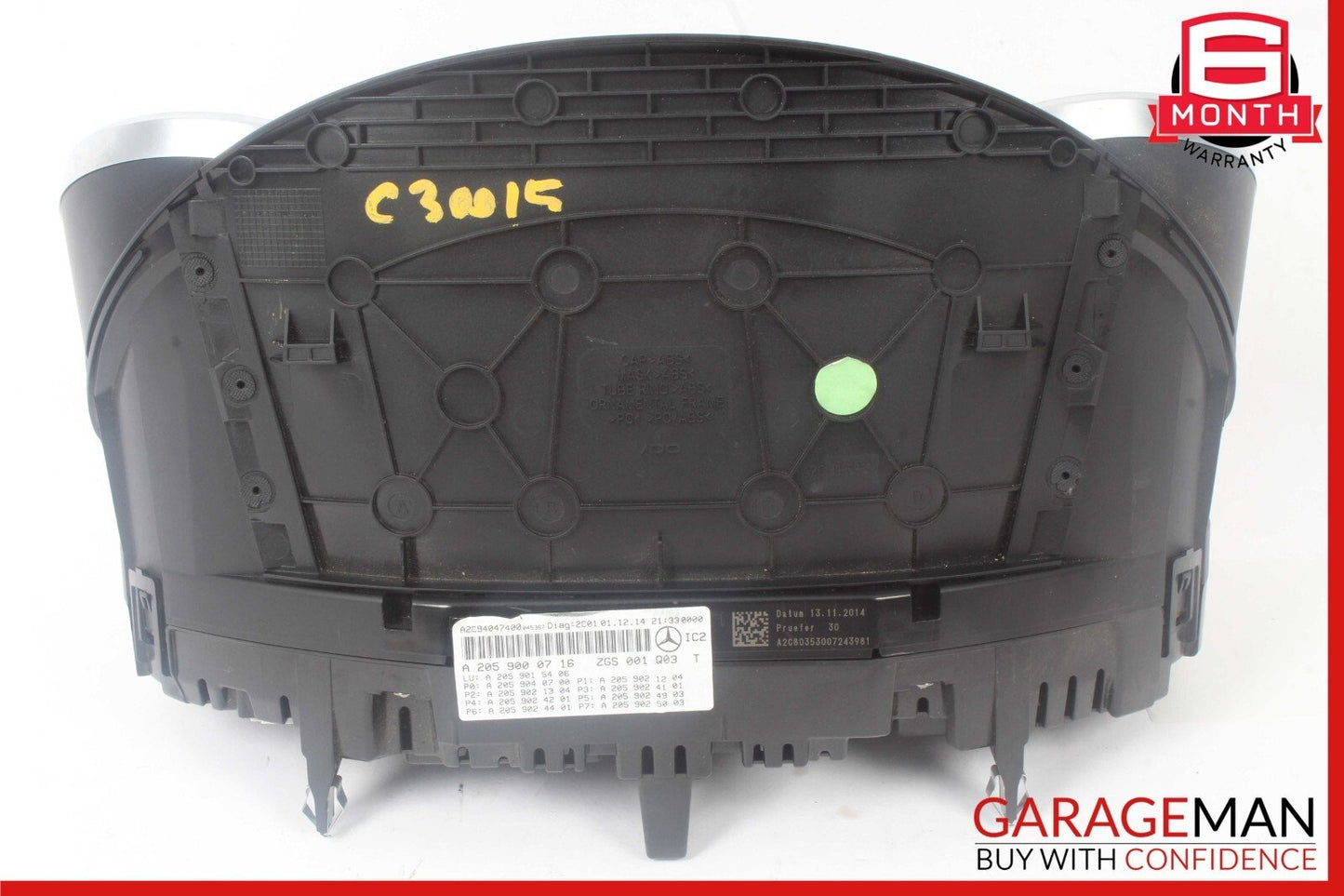 15-18 Mercedes W205 C300 Speedometer Odometer Instrument Cluster Gauge OEM
