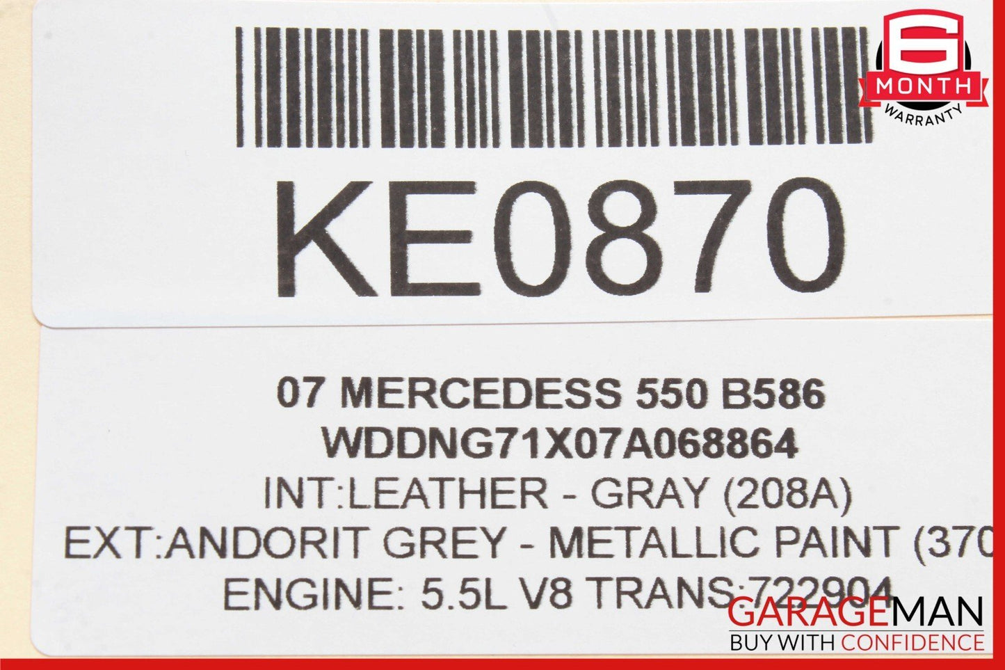07-13 Mercedes W221 S550 S450 Rear Right Side Seat Control Memory Switch OEM