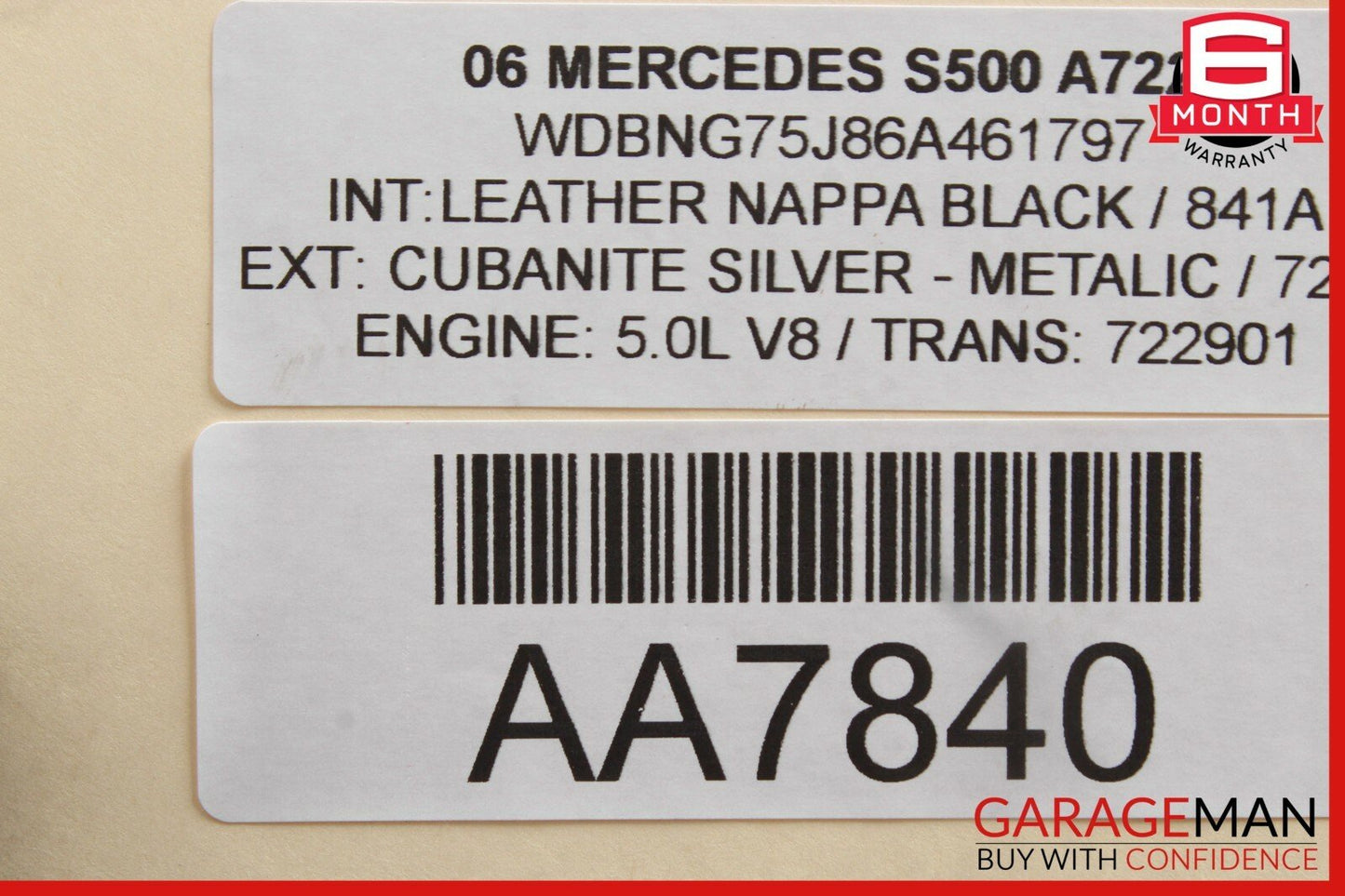 07-13 Mercedes W221 S500 S550 CL550 Airmatic Air Suspension Compressor Pump OEM