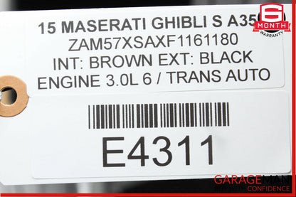 14-17 Maserati Ghibli Rear Left / Right Side Upper Tension Control Arm OEM