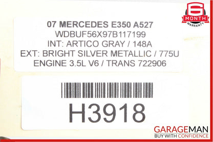 03-09 Mercedes W211 E350 AWD Brembo Rear Right & Left Side Brake Rotor Disc Set
