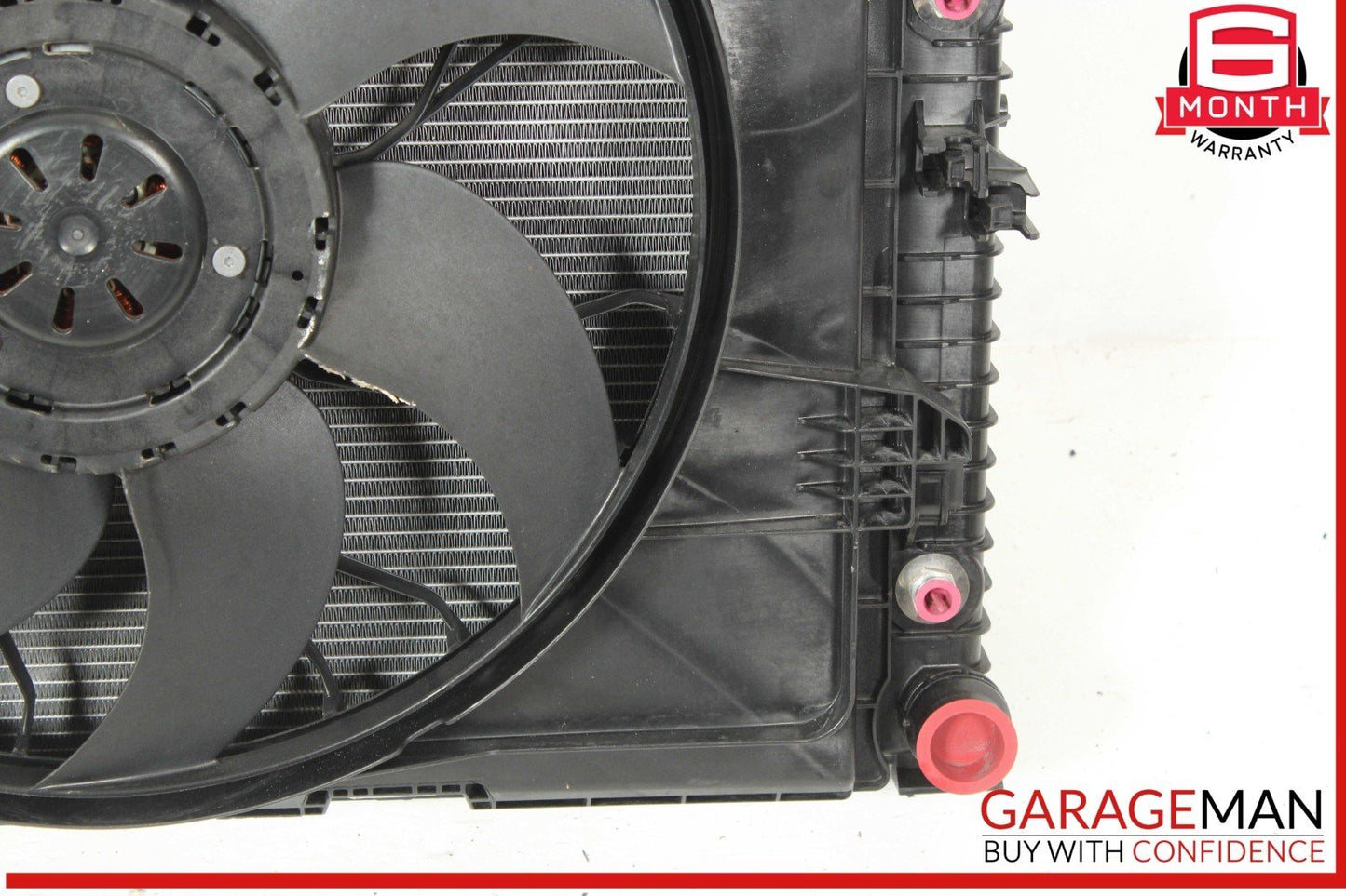 12-19 Mercedes W166 ML350 Water Radiator A/C Conditioning Condenser Assembly OEM