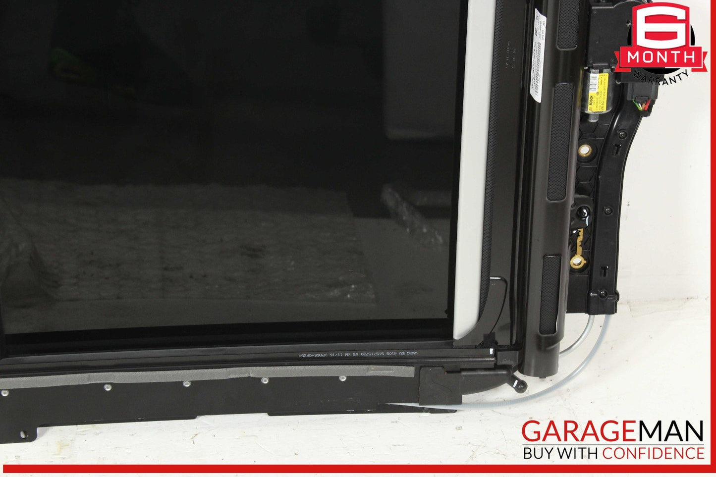 14-17 Audi SQ5 Panoramic Sunroof Window Glass Assembly OEM