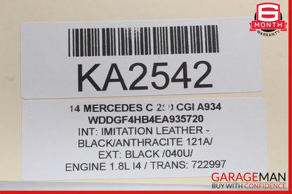 12-15 Mercedes C250 GLK250 E400 Console Head Unit Controller Knob Multi Switch