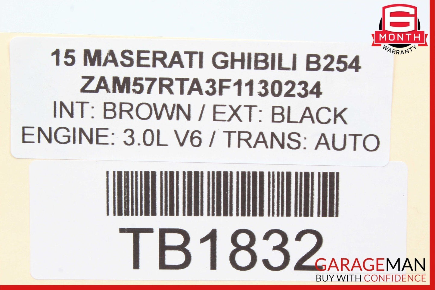 14-17 Maserati Ghibli Auto Transmission Trans Gearbox Support Mounting Bracket