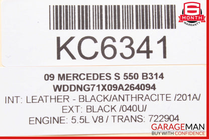 07-13 Mercedes W221 S550 S350 Front Left Door Control Module 2218704495 OEM