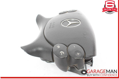 03-12 Mercedes W209 CLK55 CLS550 Steering Wheel Airbag Air Bag Black OEM