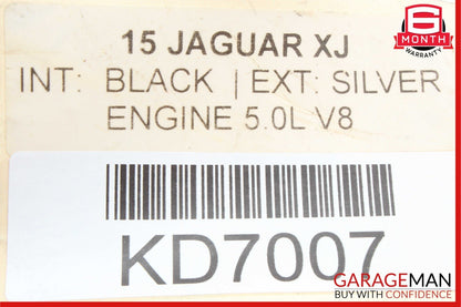 10-15 Jaguar XJ Auxiliary Cooler Water Pump OEM