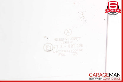 90-02 Mercedes R129 500SL 300SL Front Right Side Door Window Glass OEM