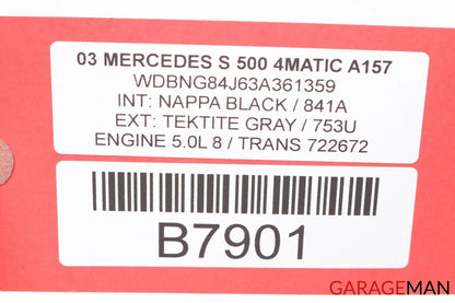 00-06 Mercedes W220 S500 CL500 SL500 Antenna Booster Module Unit SYN8486A OEM