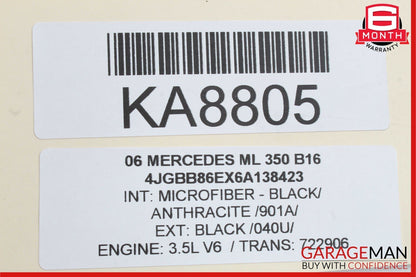 06-12 Mercedes ML350 ML500 GL450 Rear Left / Right Tie Rod Upper Control Arm