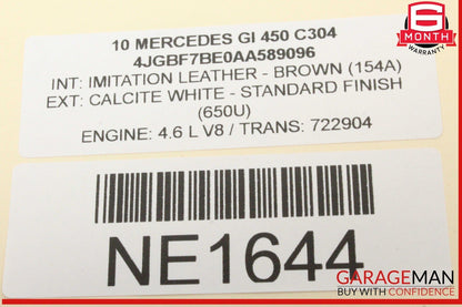 06-13 Mercedes X164 GL450 Rear Entertainment DVD Player 1649064000 OEM