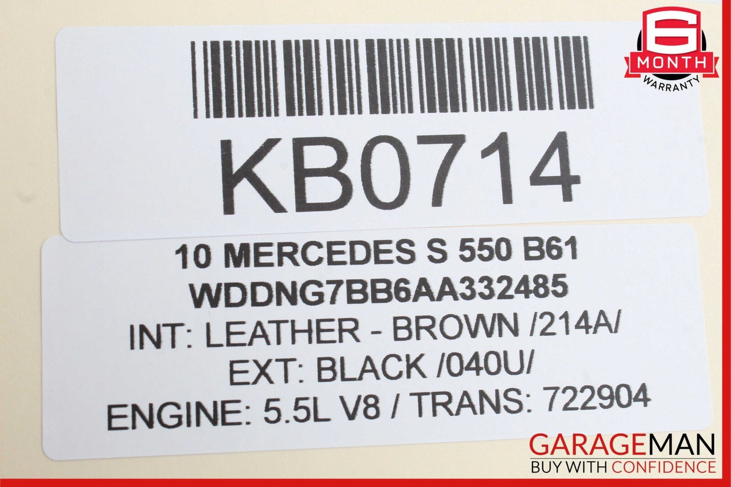 10-13 Mercedes W221 S400 S550 Steering Column Control Switches Assembly Brown