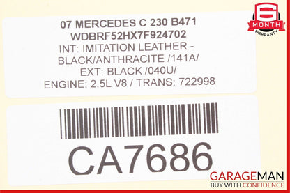 05-11 Mercedes W203 C230 SLK300 SLK350 Front Right Side Lower Control Arm OEM