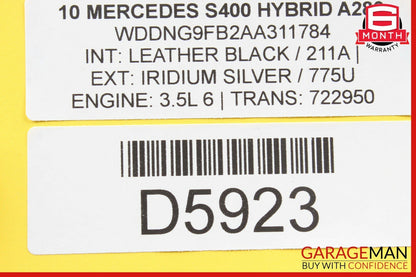 07-13 Mercedes W221 S400 S550 Front Left Driver Seat Control Module Unit OEM