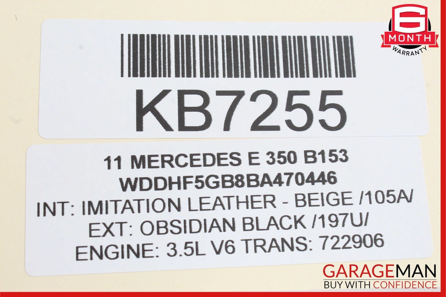 08-20 Mercedes E350 CLS400 C300 SLC300 Front Right Side Seat Control Module