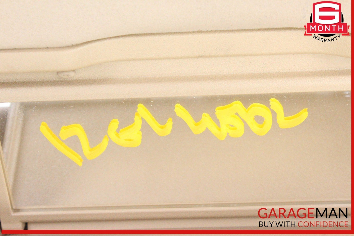 06-12 Mercedes X164 GL450 4MATIC Front Left Side Sun Visor Sunvisor Cover OEM