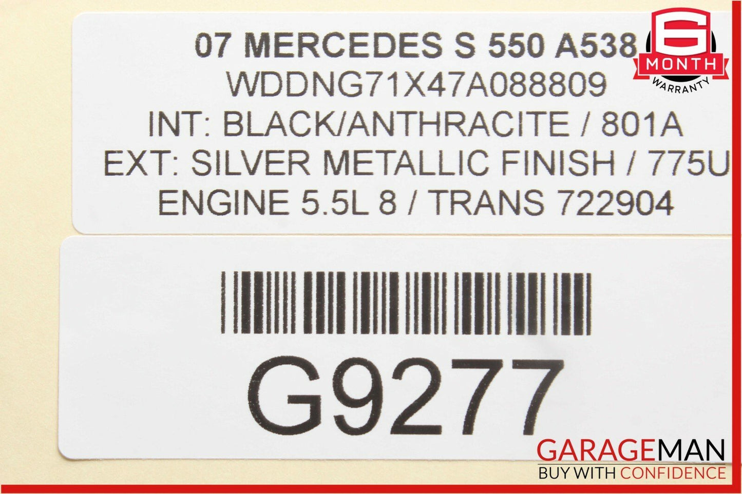 06-11 Mercedes W219 CLS500 Rear Right Door Controller Control Module Unit