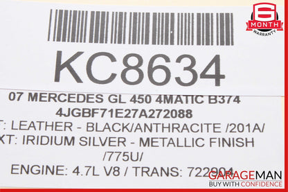06-13 Mercedes ML350 ML500 GL450 Front Right Passenger Side Door Control Module