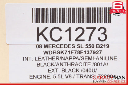 07-08 Mercedes R230 SL550 SL55 AMG Parktronic Park Assist Control Module OEM