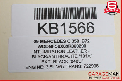 08-11 Mercedes W204 C300 C350 Navi Navigation Command Head Unit DVD CD Audio