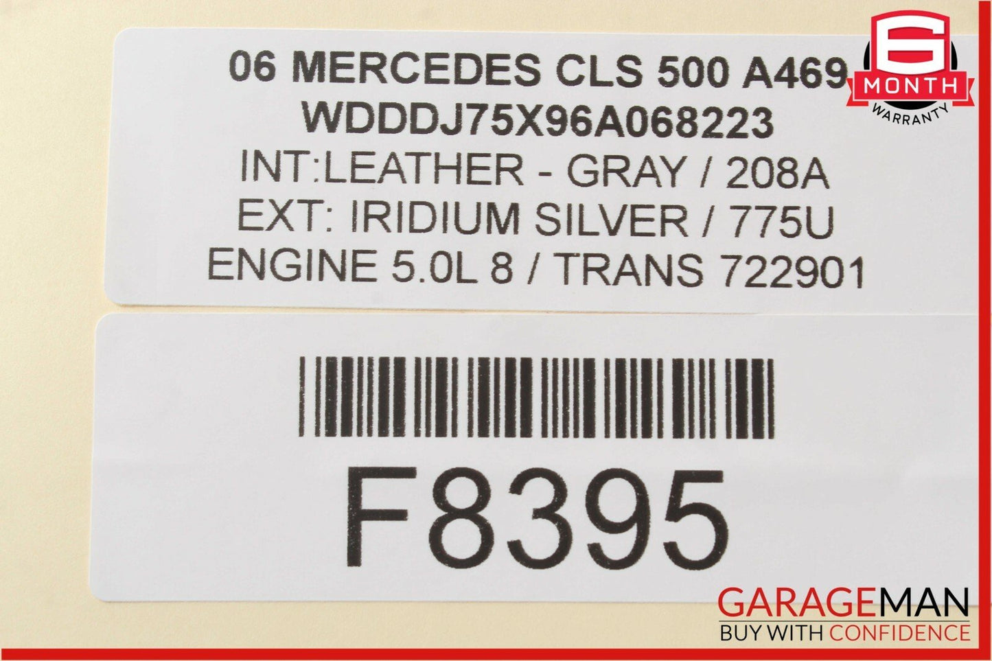 03-11 Mercedes W219 CLS550 Parktronic Control Module PDC 2195450332 OEM