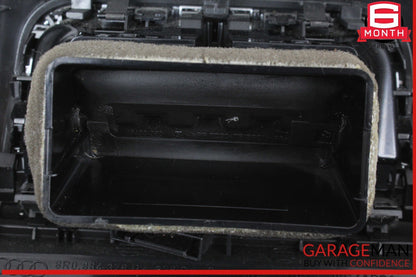 09-17 Audi SQ5 Q5 Rear Center Console AC A/C Air Vent Panel Black 8K0864376 OEM