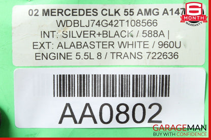 07-09 Mercedes W221 S550 CL550 S63 Rear Trunk SAM Fuse Box Module 2215403550 OEM