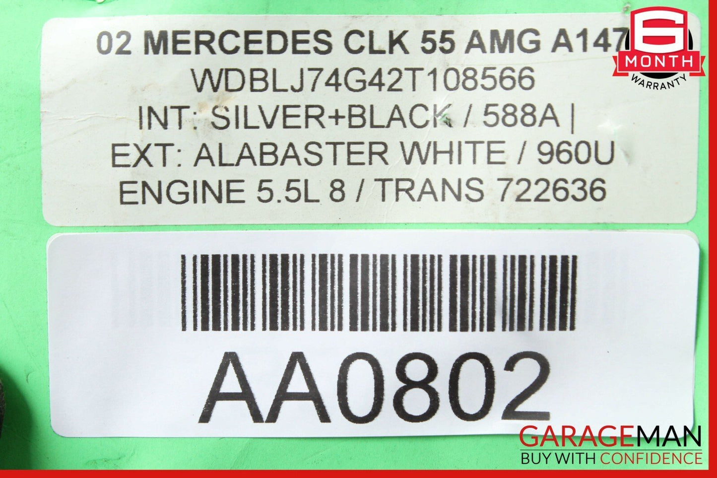 07-09 Mercedes W221 S550 CL550 S63 Rear Trunk SAM Fuse Box Module 2215403550 OEM