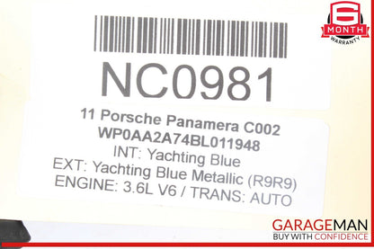11-12 Porsche Panamera 970 Speedometer Odometer Instrument Cluster Gauge OEM