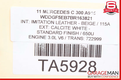 08-17 Mercedes E400 C250 Coupe Front Left & Right Shock Strut Absorber Set of 2