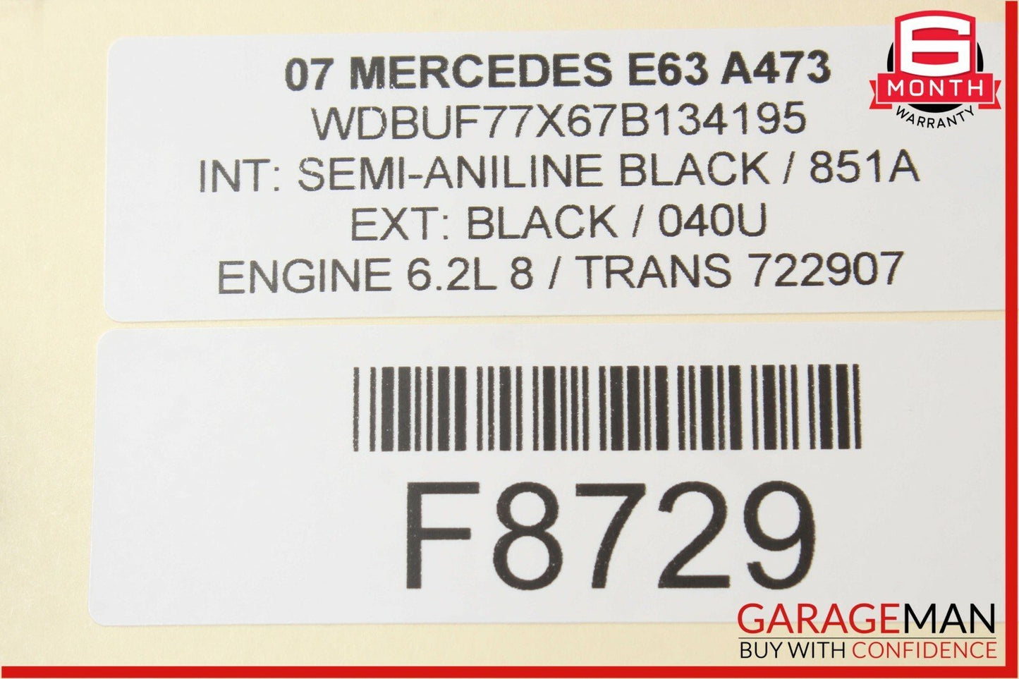 03-09 Mercedes W211 E350 E63 AMG Front Left Driver Side Door Control Module OEM