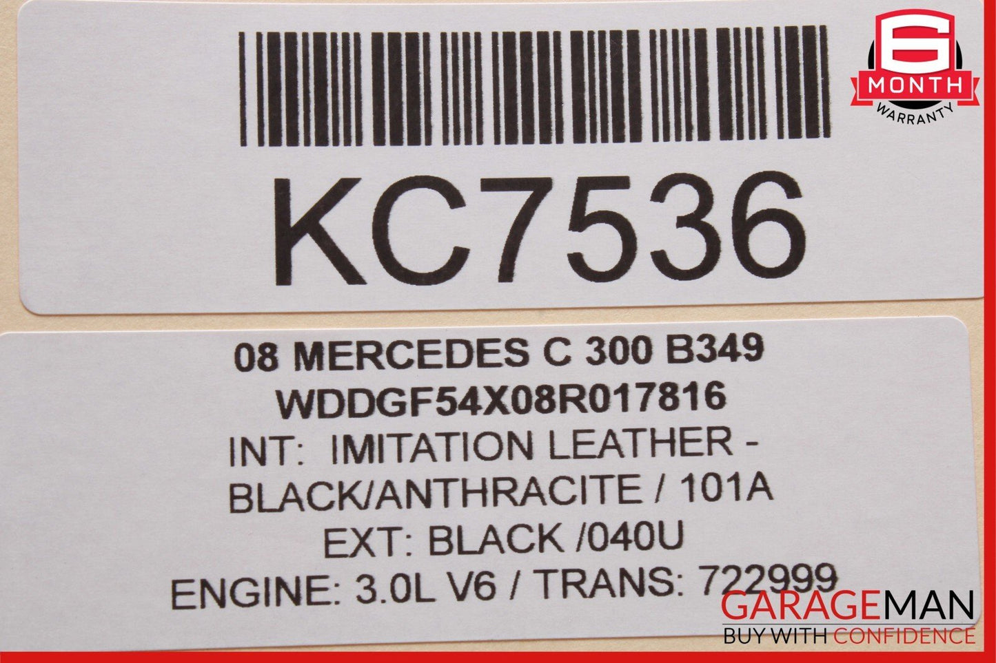 08-16 Mercedes W204 C300 E350 C350 Front Left Door Window Regulator Motor Unit