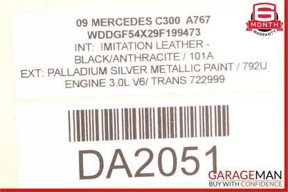 08-14 Mercedes W204 C250 C300 S600 CL550 Panoramic Sunroof Sun Roof Motor OEM