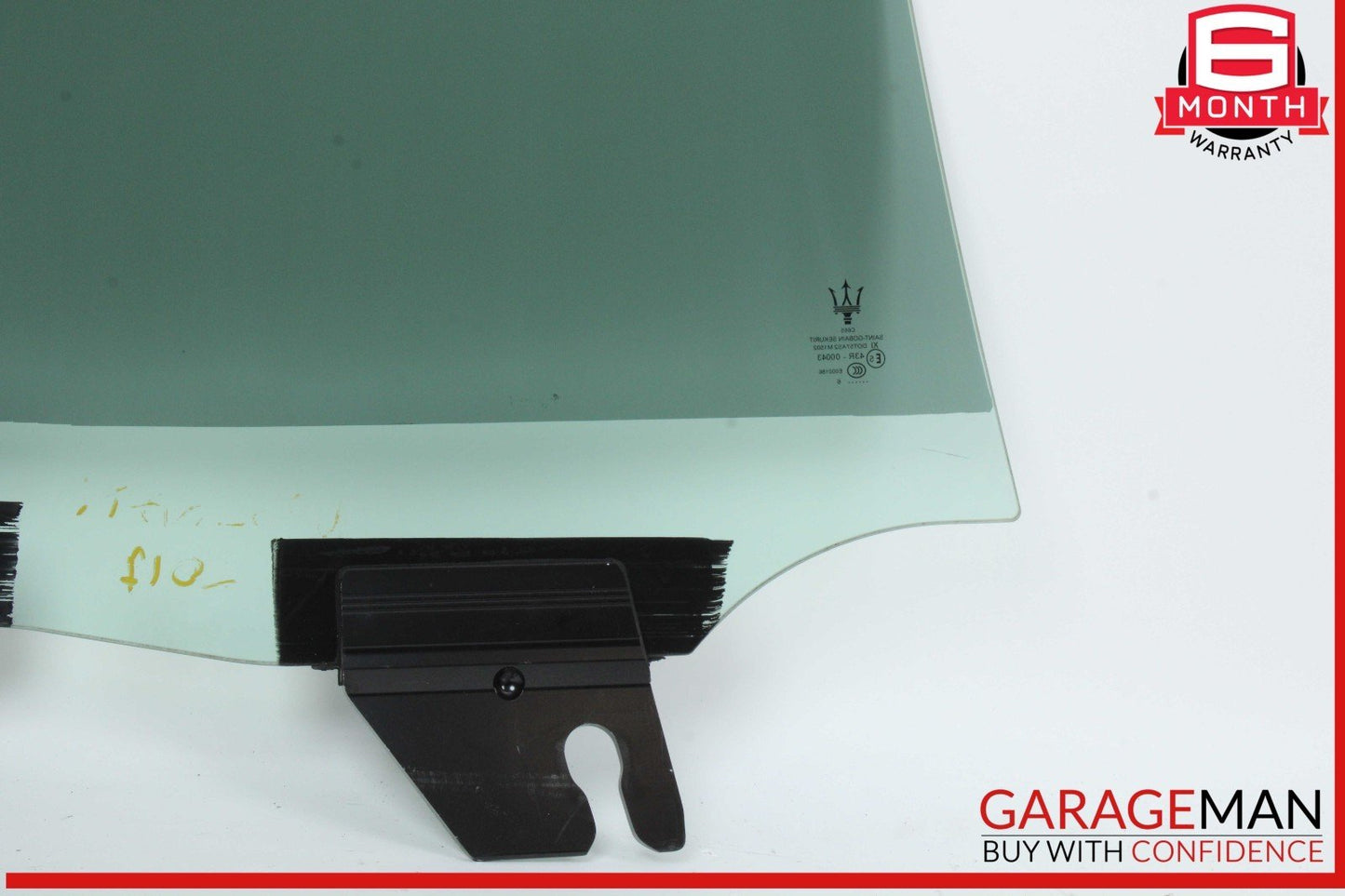 14-22 Maserati Ghibli M157 Rear Left Driver Side Door Window Glass OEM