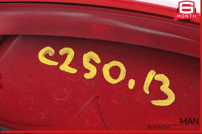 12-14 Mercedes W204 C250 C300 Rear Left Driver Side Tail Light Lamp LED OEM