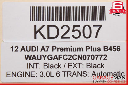 12-18 Audi A7 A6 Dash A/C AC Heater Climate Control Switch 4G0820043H OEM